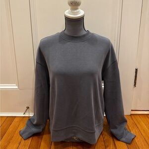 Lululemon Softstreme Oversized Crewneck- Solar Grey- Woman's size XS.